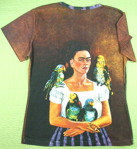 fB[X@t[_J[̂sVc@TCY@t[_sVc@Frida Kahlo T-shirt
