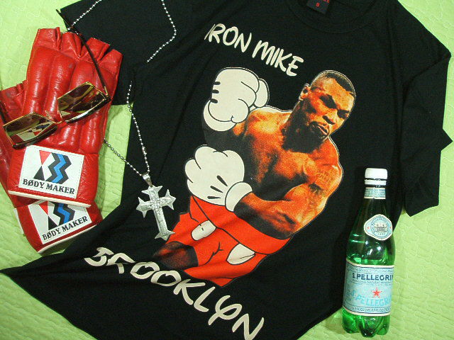 マイクタイソンのTシャツ ボクシングTシャツ Boxing T-shirt