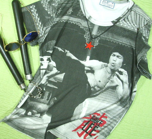 fB[X@u[X[̂sVc@TCY@Bruce lee Tshirt@̂sVc