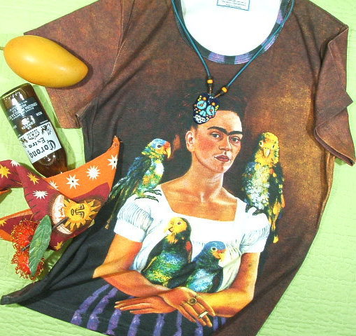 fB[X@t[_J[̂sVc@TCY@t[_sVc@Frida Kahlo T-shirt