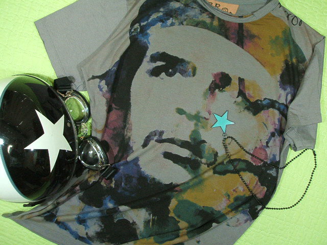 `FEQôsVc@QosVc@CHE GUEVARA Tshirt@L[ov̂sVc CUBA T-sh