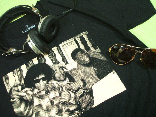 EAZY-E Tshirt 2PAC BIG qbvzbvsVc@NWA@I[hXN[@C݁@HIPHOP@sVc