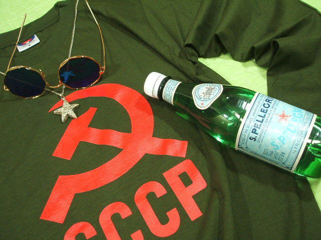 ���V�A�s�V���c�@�����@�\�A�s�V���c�@����T�@CCCP Tshirt�@���Y�}�s�V���c�@�\�r�G�g���j�I��