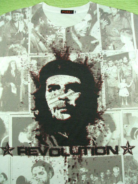 `FEQôsVc@ʐ^W@QosVc@CHE GUEVARA Tshirt@L[ov̂sVc CUBA T-shirt