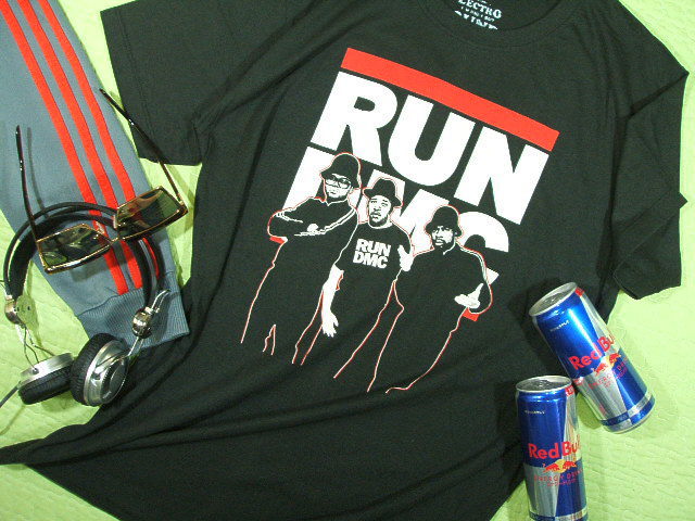 qbvzbvsVc RUN DMC t-shirt@HIP HOP ̂sVc@fB[GV[sVc