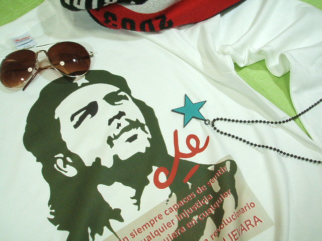 �`�F�E�Q�o���̒����s�V���c�@�Q�o���̃����s�@�s�V���c�@CHE GUEVARA Tshirt