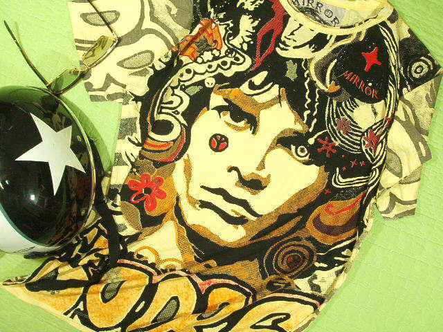 Jim Morrison ドアーズのＴシャツ　ジムモリソンのＴシャツ　ロックＴシャツ　DOORS T-shirt
