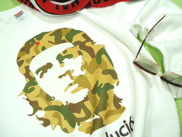 `FEQõg[i[@@Qo@XEFbg@CHE GUEVARA Tshirt@L[ov̂sVc CUBA T-shirt