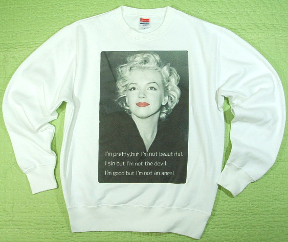 @XEFbg@g[i[@}̃g[i[@XEFbg@}[̂sVc@Marilyn Tshirt