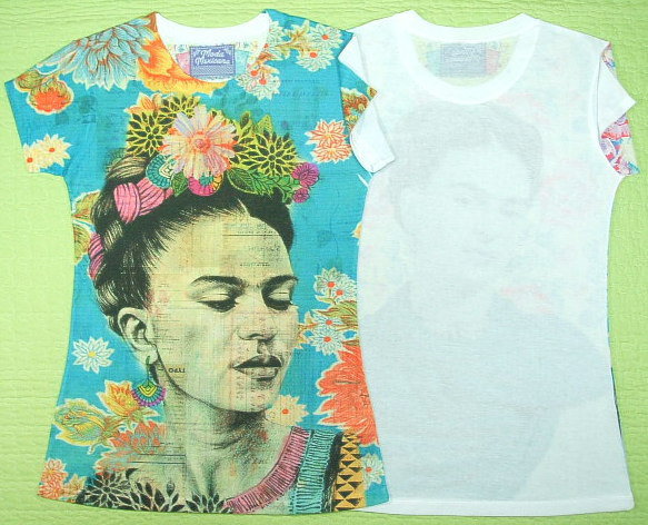 fB[XsVc@t[_J[̂sVc@Frida Kahlo T-shirt@t[_sVc