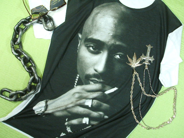 2PAC@̂sVc@Y@gD[pbN̂sVc@I[hXN[@qbvzbvsVc@HIP HOP T-shirt