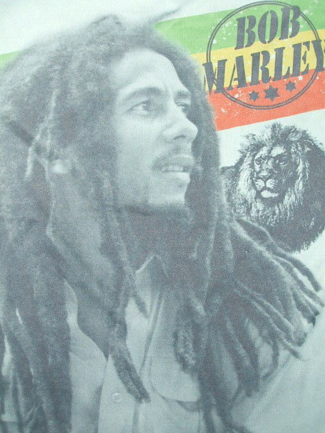 fB[X@{u}[[sVc@TCY@Bob Marley T-shirt@{uE}[[̂sVc