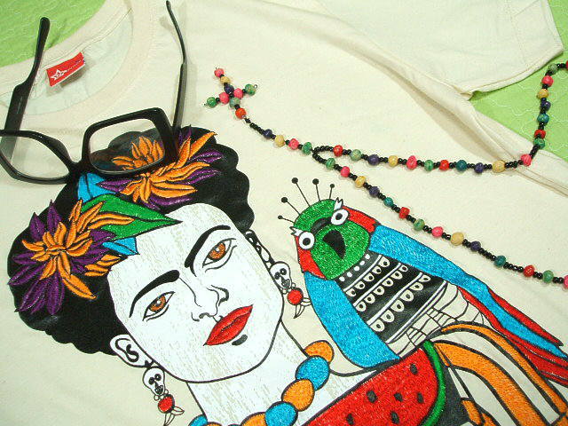 t[_J[̂sVc@Frida Kahlo T-shirt@t[_sVc