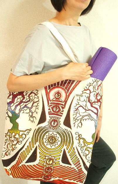 KobO@YOGA BAG@̖؂̃|[Y@g[gobO