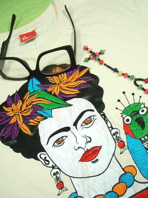 t[_J[̂sVc@Frida Kahlo T-shirt@t[_sVc