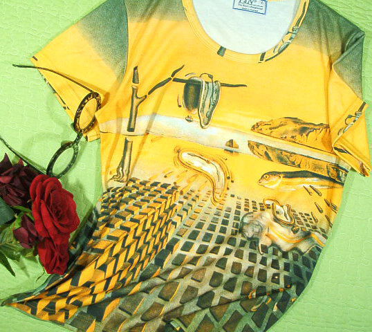 n鎞v@fB[XsVc@cގ@Tog[E_̂sVc@Salvador DALI T-shirt@Ƃ̂sVc@A[eBXgsVc