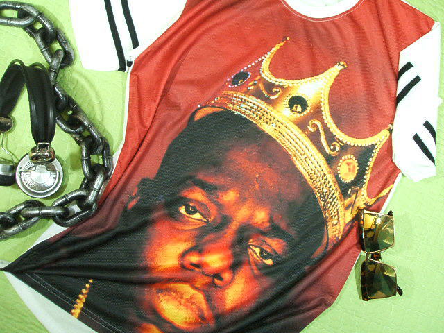 ノートリアスBIGのTシャツ ヒップホップTシャツ HIPHOP Tshirt