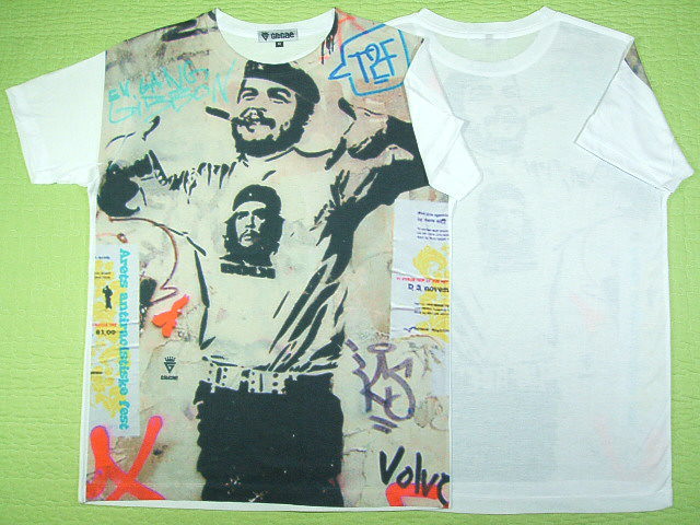 `FEQôsVc@QosVc@CHE GUEVARA Tshirt@L[ov̂sVc CUBA T-sh