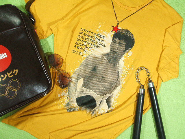 u[X[sVc@u[X[̖@sVc@Bruce lee Tshirt@̂sVc