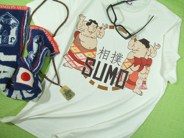 相撲Ｔシャツ　大相撲のＴシャツ　SUMO T-shirt　力士のＴシャツ　お相撲さんＴシャツ