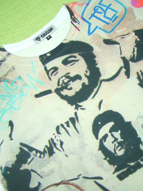 チェ・ゲバラのＴシャツ　ゲバラＴシャツ　CHE GUEVARA Tshirt　キューバ革命のＴシャツ CUBA T-sh