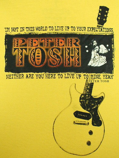 �s�[�^�[�g�b�V���̂s�V���c�@���Q�G�s�V���c�@PETER TOSH Tshirt