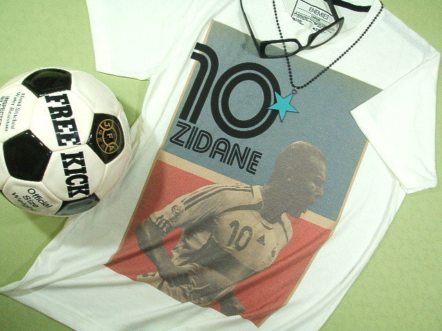 tbg{[sVc@W_̂sVc@ZIDANE Tshirt@TbJ[tX\