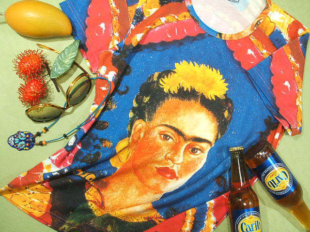 t[_J[̂sVc@t[_sVc@Frida Kahlo T-shirt