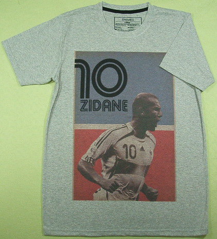 tbg{[sVc@W_̂sVc@ZIDANE Tshirt@TbJ[tX\