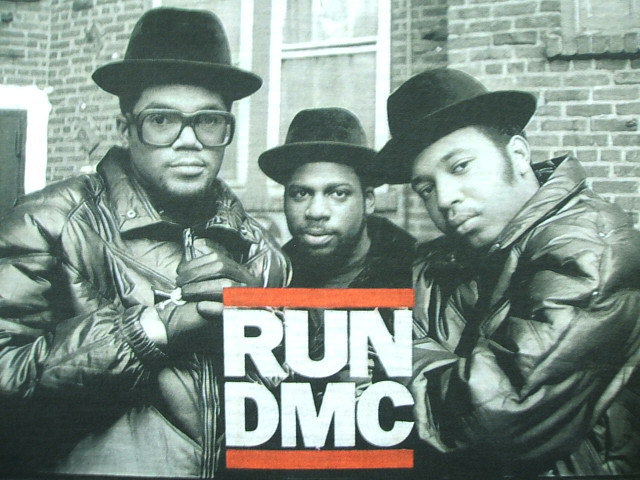 qbvzbvsVc RUN DMC t-shirt@HIP HOP ̂sVc@fB[GV[sVc