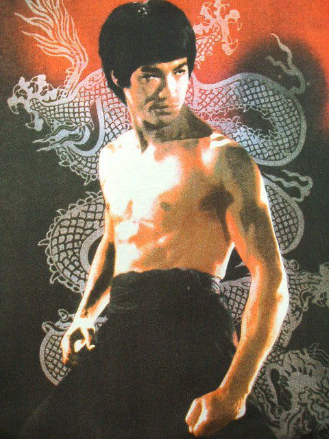 u[XE[̒WPbg@TCY@u[X[̂sVc@Bruce lee Tshirt@̂sVc