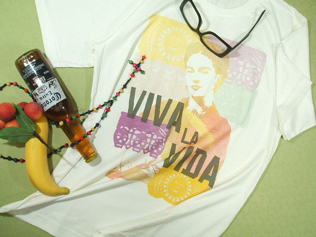 Frida Kahlo T-shirt@t[_J[̂sVc@LVR@Ɓ@t[_sVc