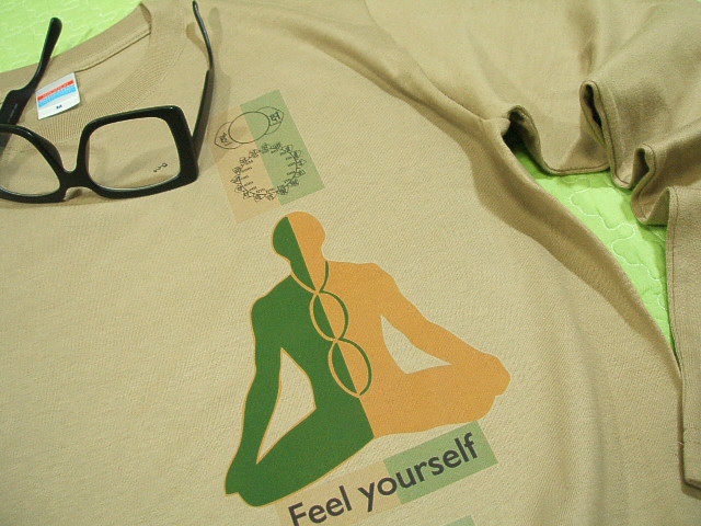 @ґzsVc@T KsVc@YOGA Tshirt qhD@Ch@sVc