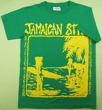 ジャマイカＴシャツ　JAMAICA T-shirt　レゲエＴシャツ　ラスタＴシャツ