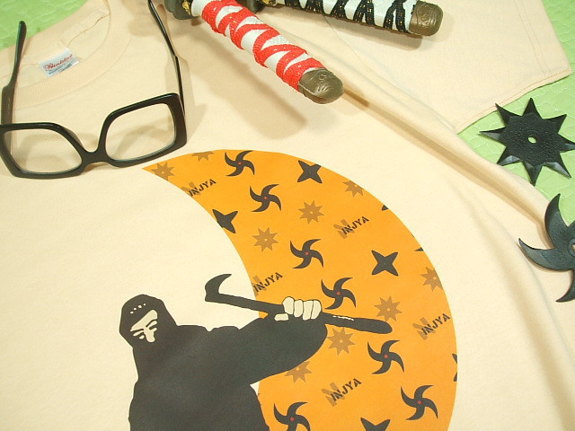 NINJYA jWuTVc@藠@E҂sVc@mO@N[WpTVc@jb|`[t@NINJYA Tshirt