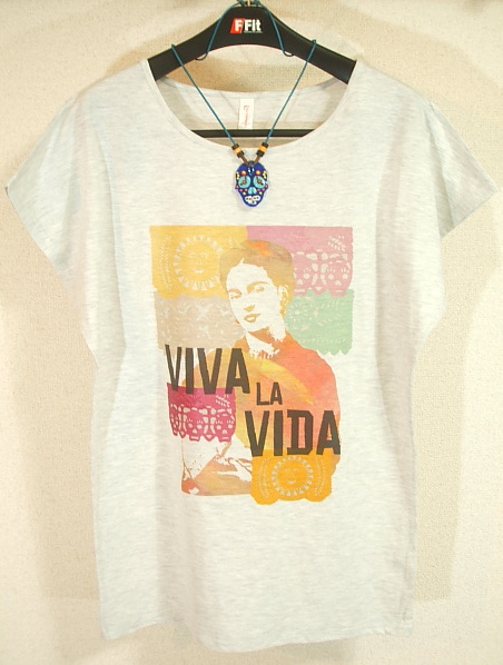 fB[XsVc@t[_J[̂sVc@Frida Kahlo T-shirt@t[_sVc@h}X[u