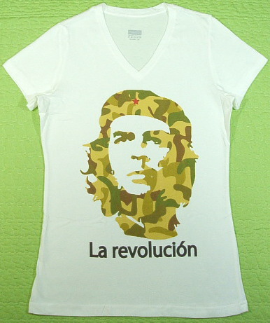 ���f�B�[�X�@�`�F�E�Q�o���̂s�V���c�@�����T�C�Y�@�Q�o���s�V���c�@CHE GUEVARA Tshirt