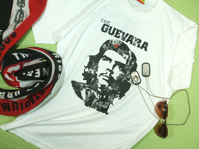 ʐ^WQoTVcA`FEQôsVc@QosVc@CHE GUEVARA Tshirt@L[ov̂sVc CUBA