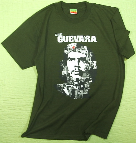 ʐ^WQoTVcA`FEQôsVc@QosVc@CHE GUEVARA Tshirt@L[ov̂sVc CUBA