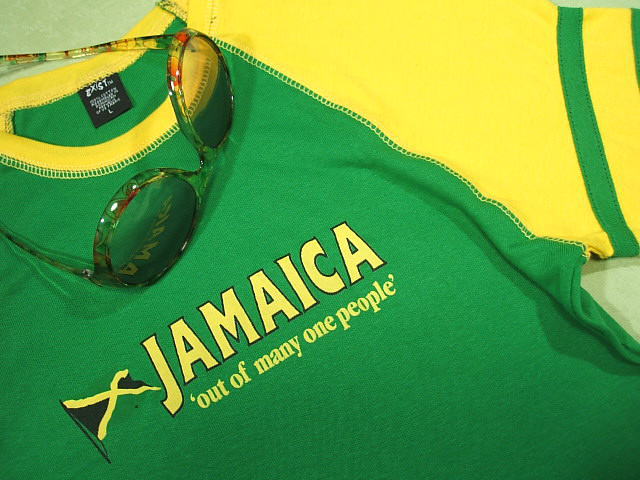 ジャマイカ代表Ｔシャツ　レゲエボーイズ　ジャマイカ国旗Ｔシャツ