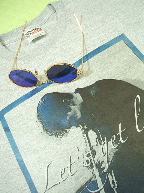 JAZZ `FbgExCJ[TVc@WY~[WVTVc@WYgybg@WYTVc@bcQbgXg@CHET BAKER T-shirt