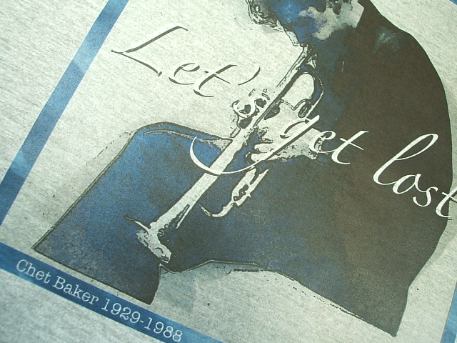 JAZZ `FbgExCJ[TVc@WY~[WVTVc@WYgybg@WYTVc@bcQbgXg@CHET BAKER T-shirt