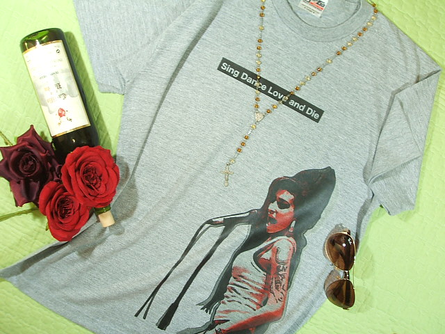 GC~[CnEX̂sVc@VK[@܁@bNsVc@QVNu@bNsVc@CMX@H[JXg@Amy Winehouse T-shirt