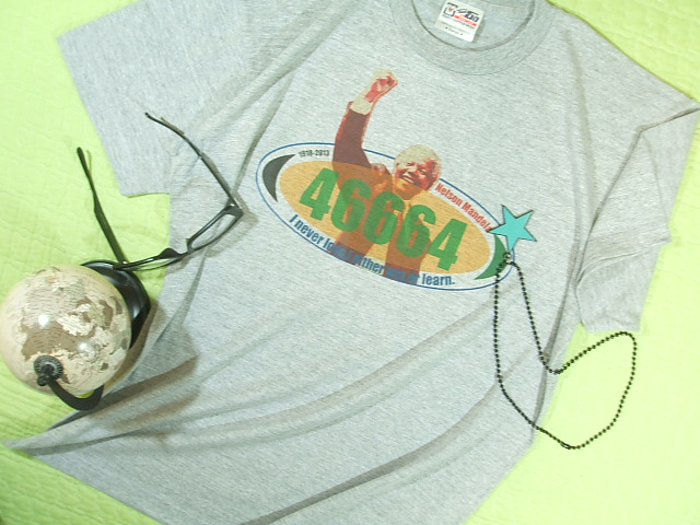 �l���\���}���f���̂s�V���c�A46664 �}���f���̖���T�V���c�A��A�t���J�}���f���哝�̂s�V���c�ANELSON MANDELA