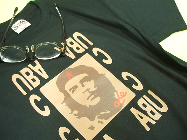 �`�F�E�Q�o���̂s�V���c�@�Q�o���s�V���c�@CHE GUEVARA Tshirt�@�L���[�o�v���̂s�V���c CUBA T-sh