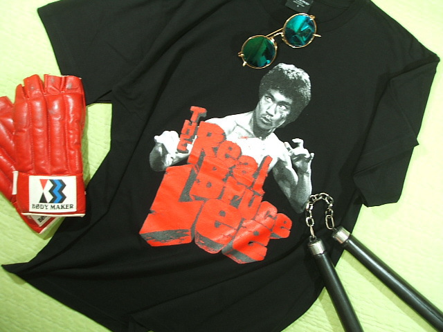 �J���t�[�s�V���c�@�f��@�R����h���S���@���̊ԁ@�u���[�X���[�̂s�V���c�@Bruce lee Tshirt�@�������̂s�V���c�@�i���Z�@�������@