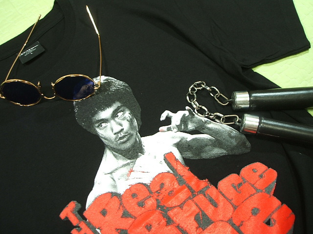 �J���t�[�s�V���c�@�f��@�R����h���S���@���̊ԁ@�u���[�X���[�̂s�V���c�@Bruce lee Tshirt�@�������̂s�V���c�@�i���Z�@�������@