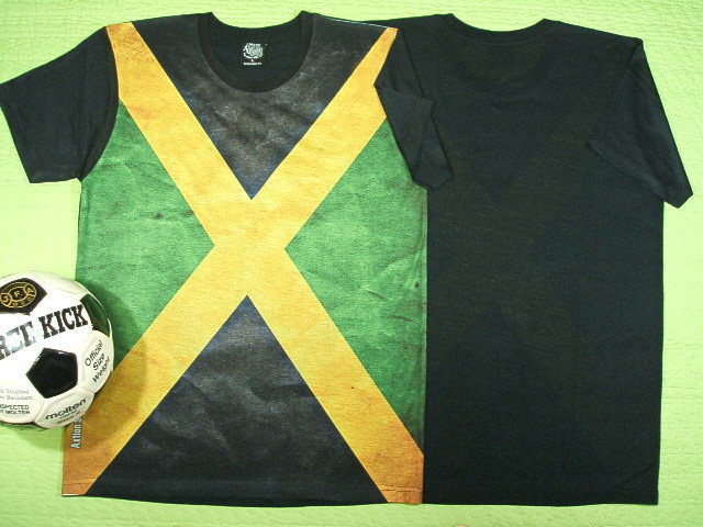 ジャマイカ国旗Ｔシャツ　レゲエボーイズ　Ｔシャツ　ジャマイカ　JAMAICA T-shirt