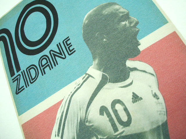 tbg{[sVc@W_̂sVc@ZIDANE Tshirt@TbJ[tX\