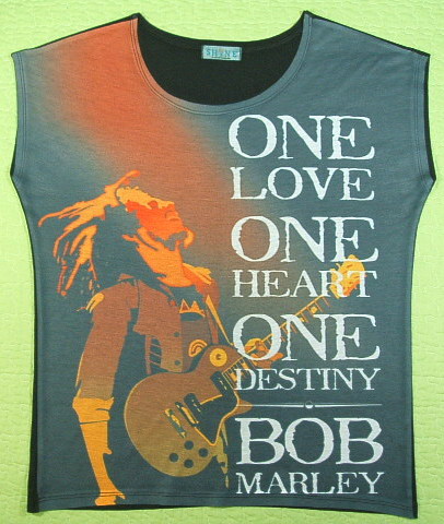 TCY@{u}[[sVc@Bob Marley T-shirt@{uE}[[̂sVc